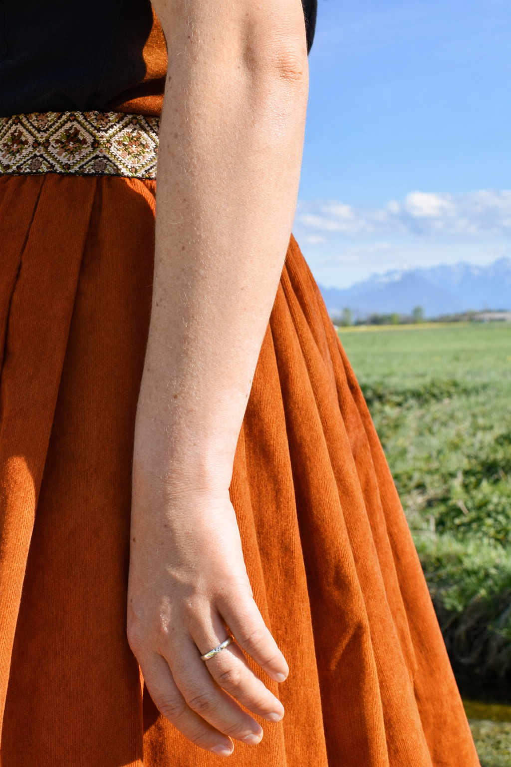 CordRock  RostOrange - Ein Rock fürs Herz. Fürs Leben. Für dich.